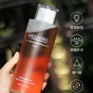 ®️  MIGUHARA - Ultra Whitening Perfection Skin 400ml - Toner siêu trắng
