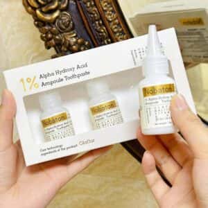 MEN Ủ TRẮNG RĂNG, HẾT HÔI MIỆNG, SẠCH MẢNG BÁM - AMPOULE NOBATON CAO CẤP - Ảnh 4