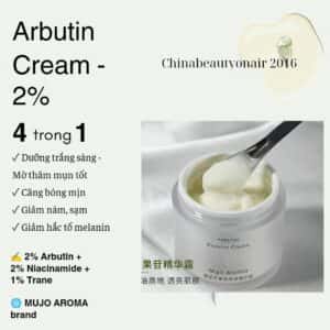 ARBUTIN 2% CREAM - SIÊU TRẮNG, GIẢM NÁM, CĂNG BÓNG & CẤP ẨM