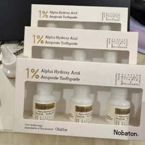 MEN Ủ TRẮNG RĂNG, HẾT HÔI MIỆNG, SẠCH MẢNG BÁM - AMPOULE NOBATON CAO CẤP - Ảnh 8