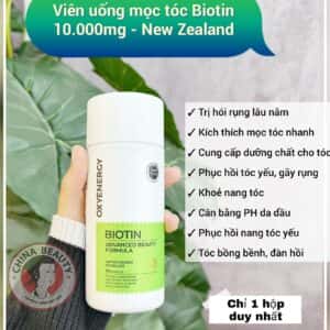VIÊN UỐNG MỌC TÓC BIOTIN - TRỊ HÓI, TRỊ RỤNG, PHỤC HỒI HƯ TỔN NEWZEALAND