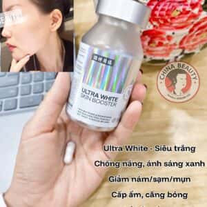 ULTRA WHITE SKIN BOOSTER - VIÊN UỐNG TRẮNG DA, CHỐNG NẮNG, GIẢM NÁM CAO CẤP - Ảnh 3